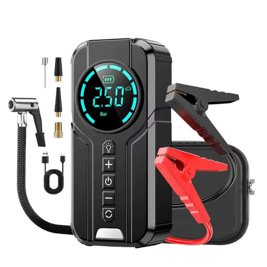 +TURBOPUMP Arrancador Auxiliar 4 EN 1 + ¡REGALO ESPECIAL!