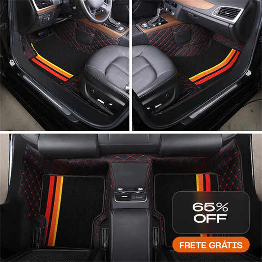 LuxDrive™ – Kit de Pisos Premium Personalizados (4 Piezas)