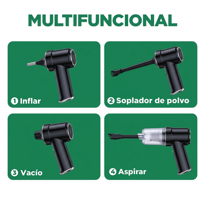 Aspiradora portátil 3 en 1 - CleanMAX