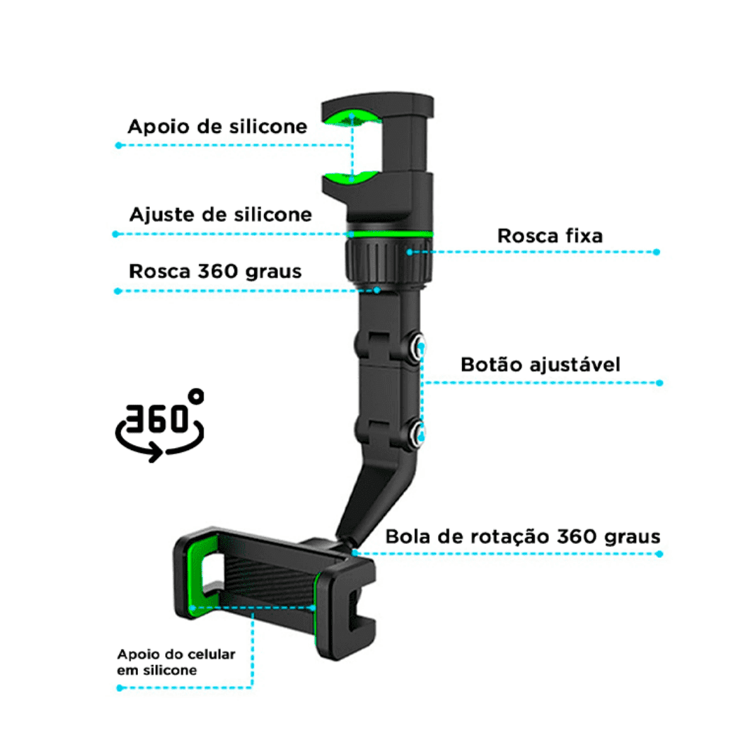 Soporte para celular Multifuncional 3.0 (Liquidación De Stock 🔥)