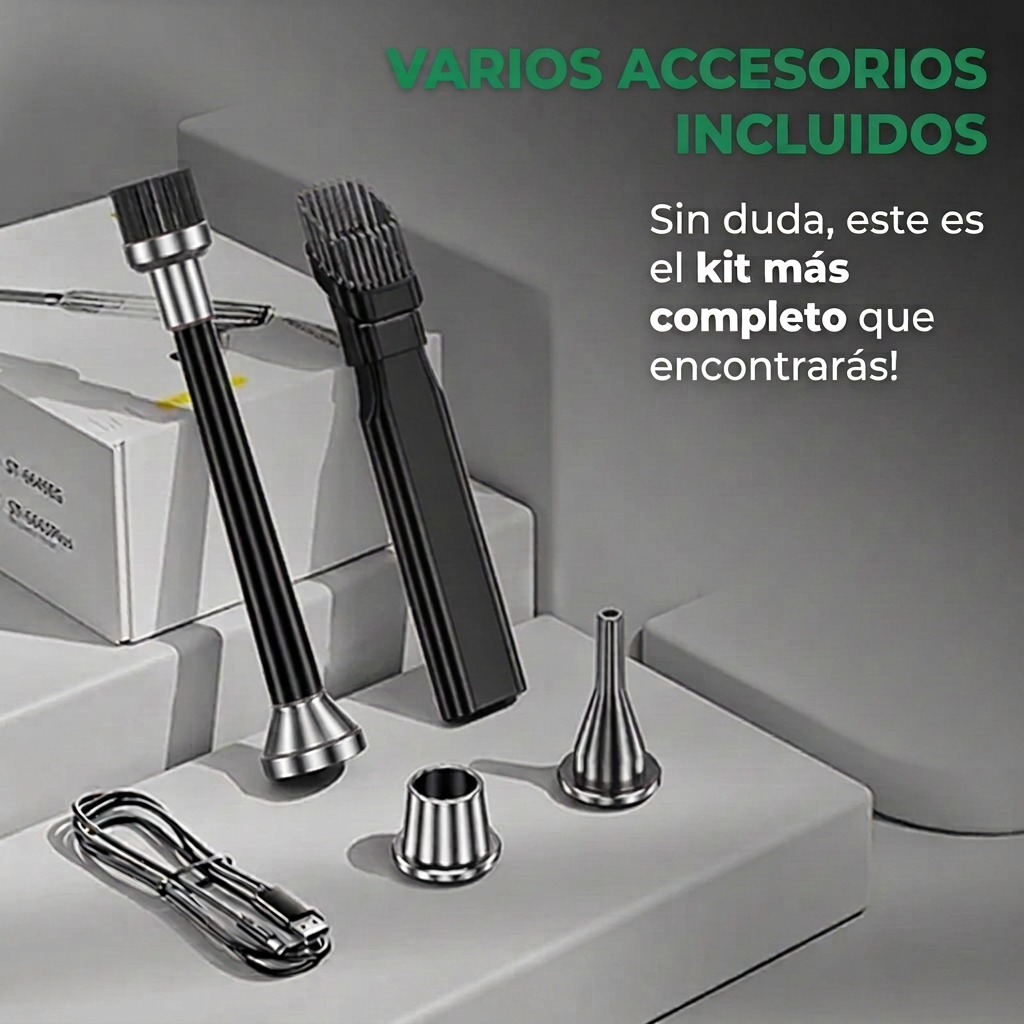 Aspiradora portátil 3 en 1 - CleanMAX