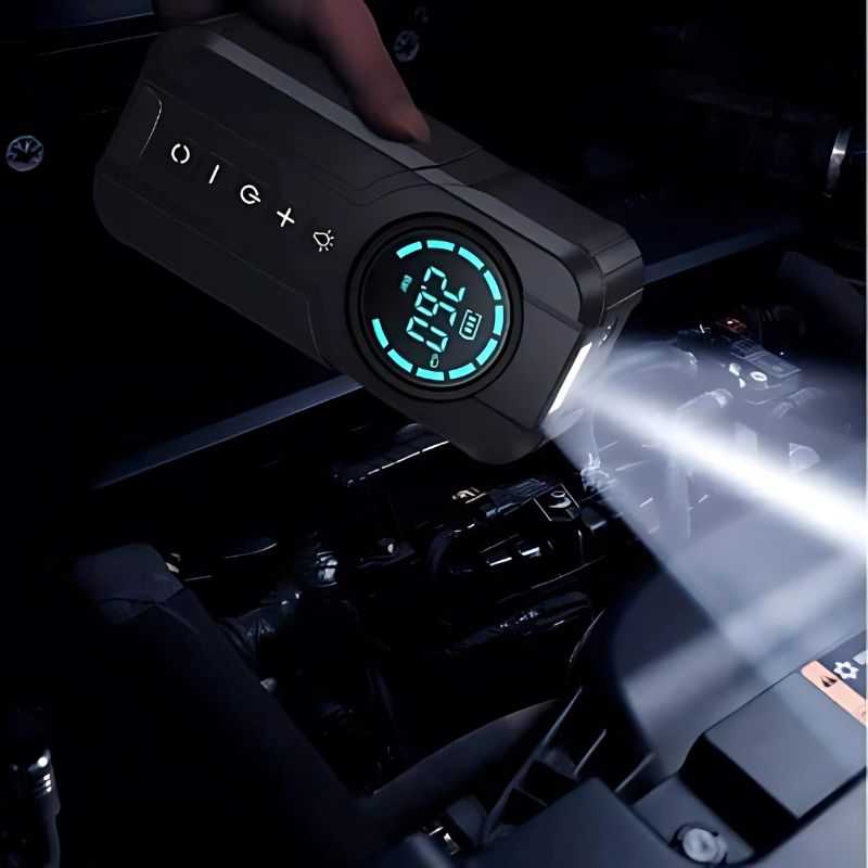 +TURBOPUMP Arrancador Auxiliar 4 EN 1  + ¡REGALO ESPECIAL!