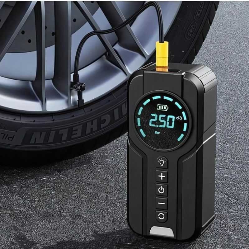 +TURBOPUMP Arrancador Auxiliar 4 EN 1  + ¡REGALO ESPECIAL!