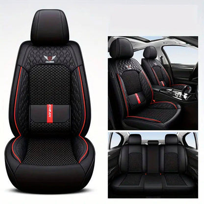 + Kit Completo de Fundas para Asientos de Auto en Cuero Genuino Italian + REGALO: Kit Completo de Alfombras