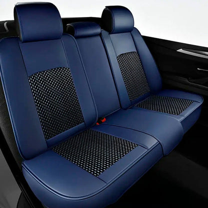 + Kit Completo de Fundas para Asientos de Auto en Cuero Genuino Italian + REGALO: Kit Completo de Alfombras