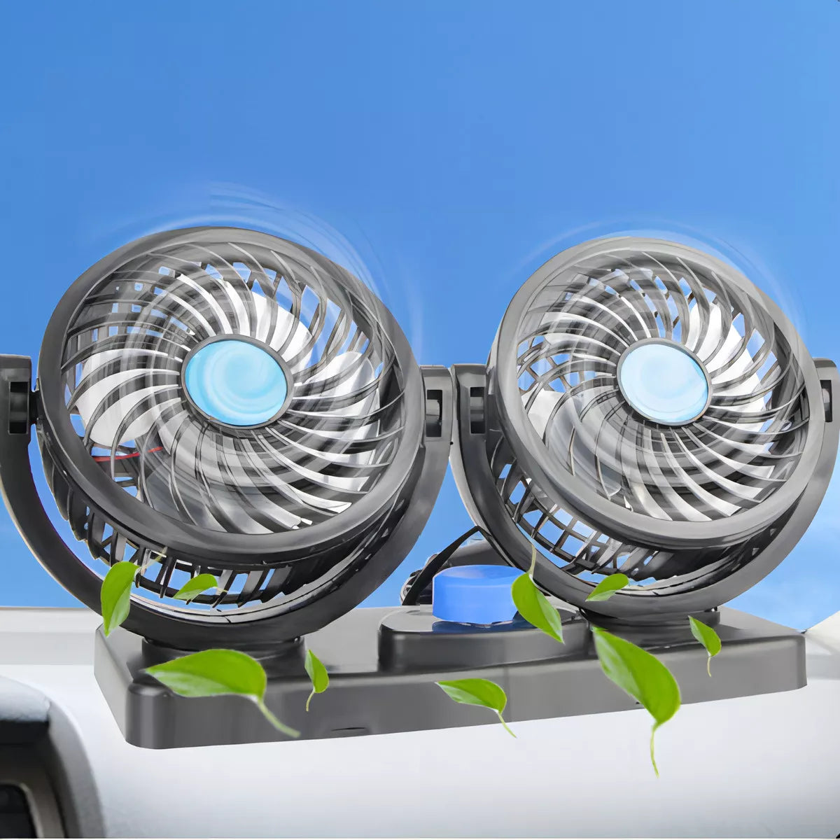 COMPRA 1 LLEVA 2 Ventilador Doble para Autos - AirDuo®️