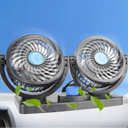 COMPRA 1 LLEVA 2 Ventilador Doble para Autos - AirDuo®️