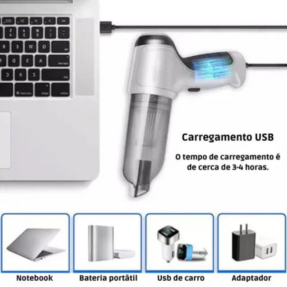 Aspiradora Portátil Inalámbrica 3 en 1