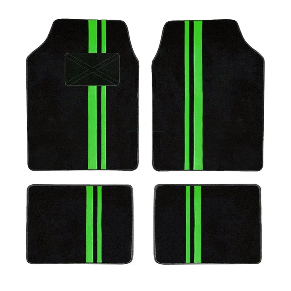 4 Piezas de Pisos Universales para Auto - Protectores Impermeables