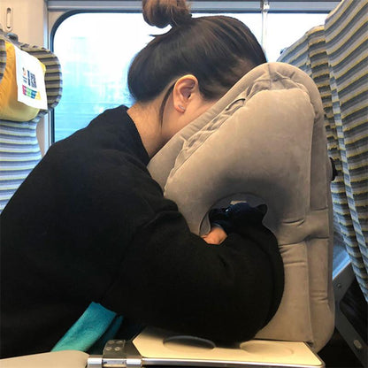 Almohada Ergonómica Inflable para Viajes