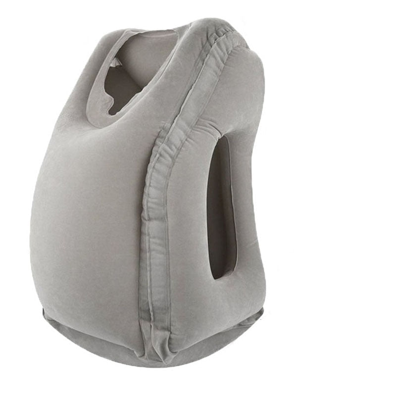 Almohada Ergonómica Inflable para Viajes