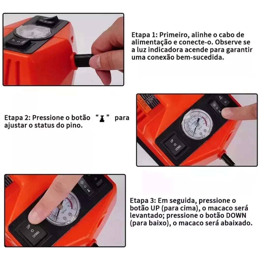 = Gata Hidráulica Eléctrica 5 en 1 + ¡REGALO ESPECIAL!