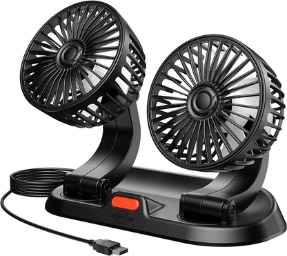 COMPRA 1 LLEVA 2 Ventilador Doble para Autos - AirDuo®️