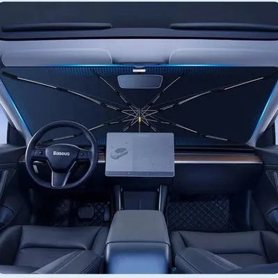 Parasol Retráctil para Parabrisas de Auto - AutoGuard