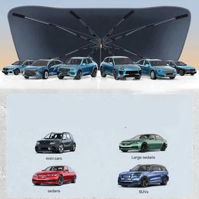 Parasol Retráctil para Parabrisas de Auto - AutoGuard