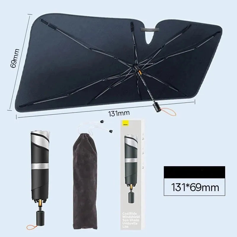 Parasol Retráctil para Parabrisas de Auto - AutoGuard
