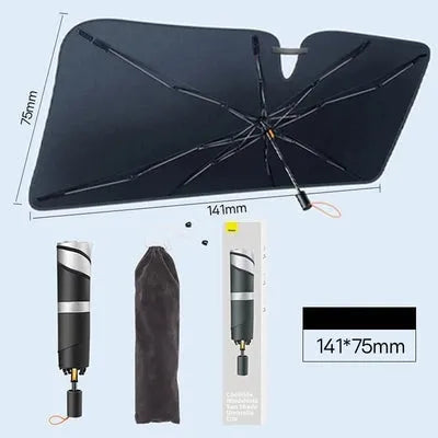 Parasol Retráctil para Parabrisas de Auto - AutoGuard