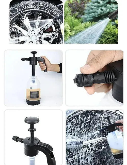Pulverizador de Espuma Manual para Vehículos - AutoClean + Regalos